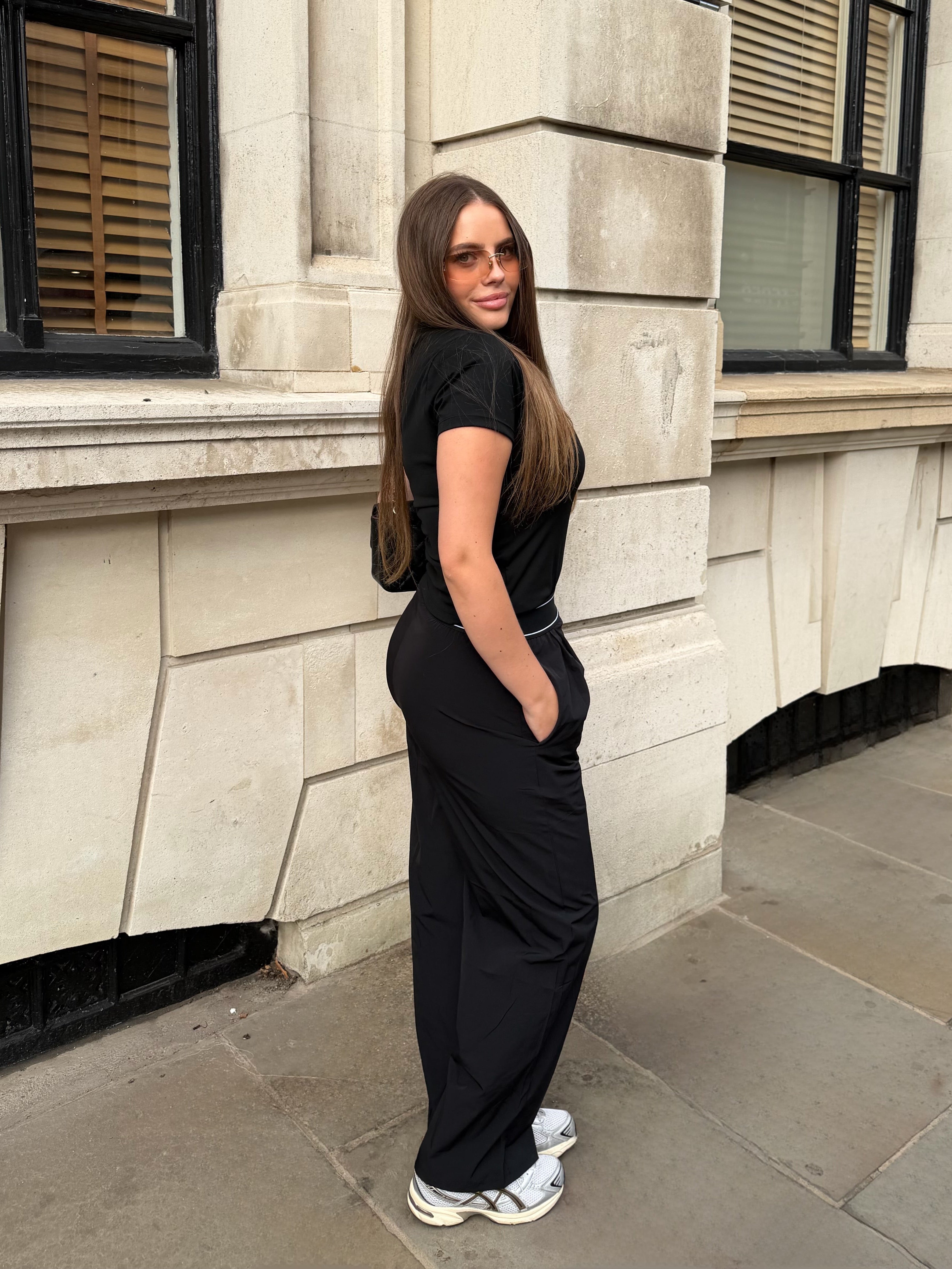 Forma Black Off Duty Trouser Set