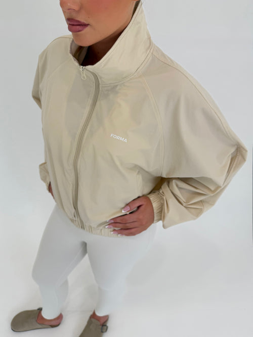 Forma Aero Ivory Lightweight Performance Windbreaker Jacket