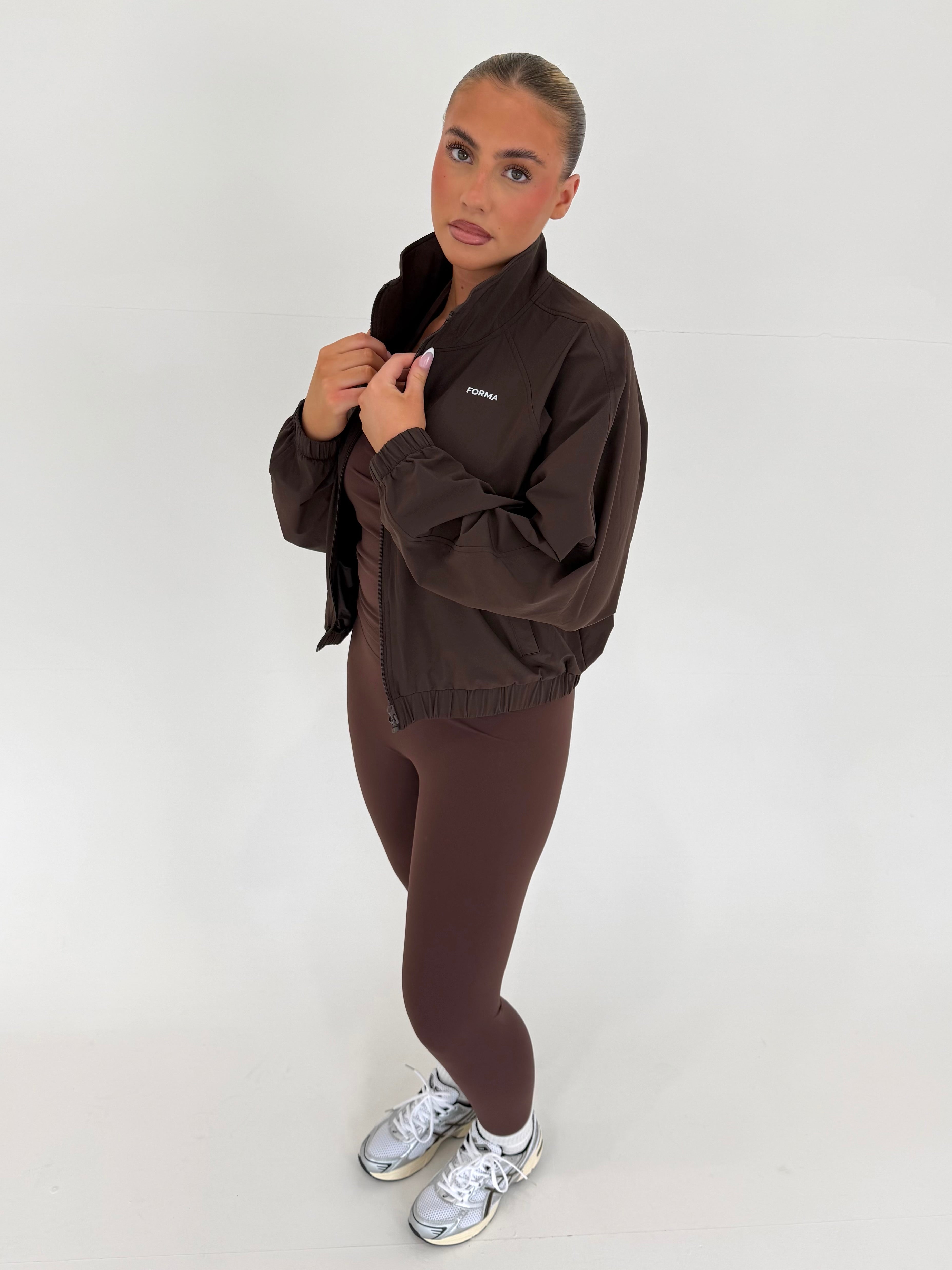 Forma Aero Mocha Lightweight Performance Windbreaker Jacket