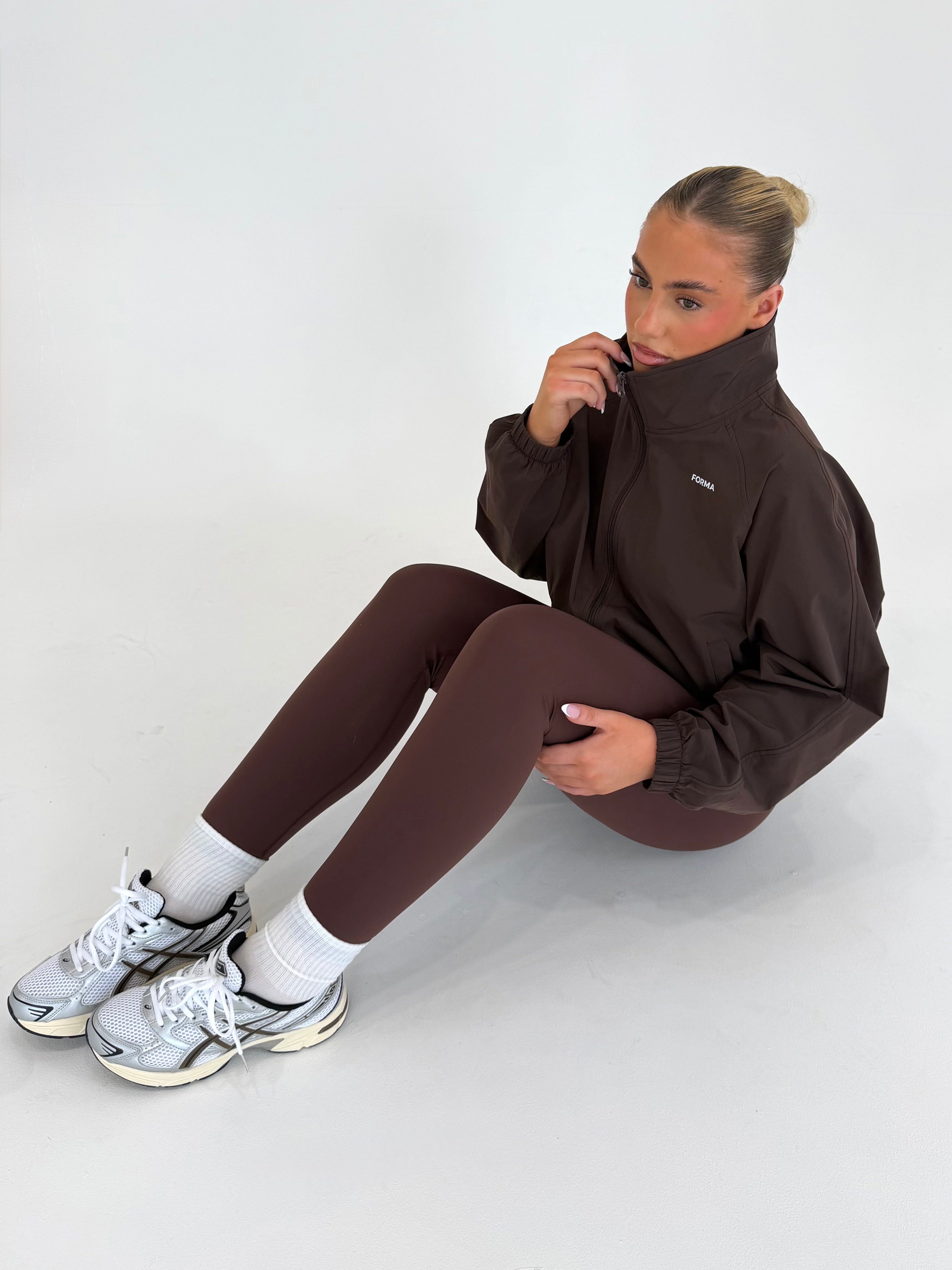 Forma Aero Mocha Lightweight Performance Windbreaker Jacket