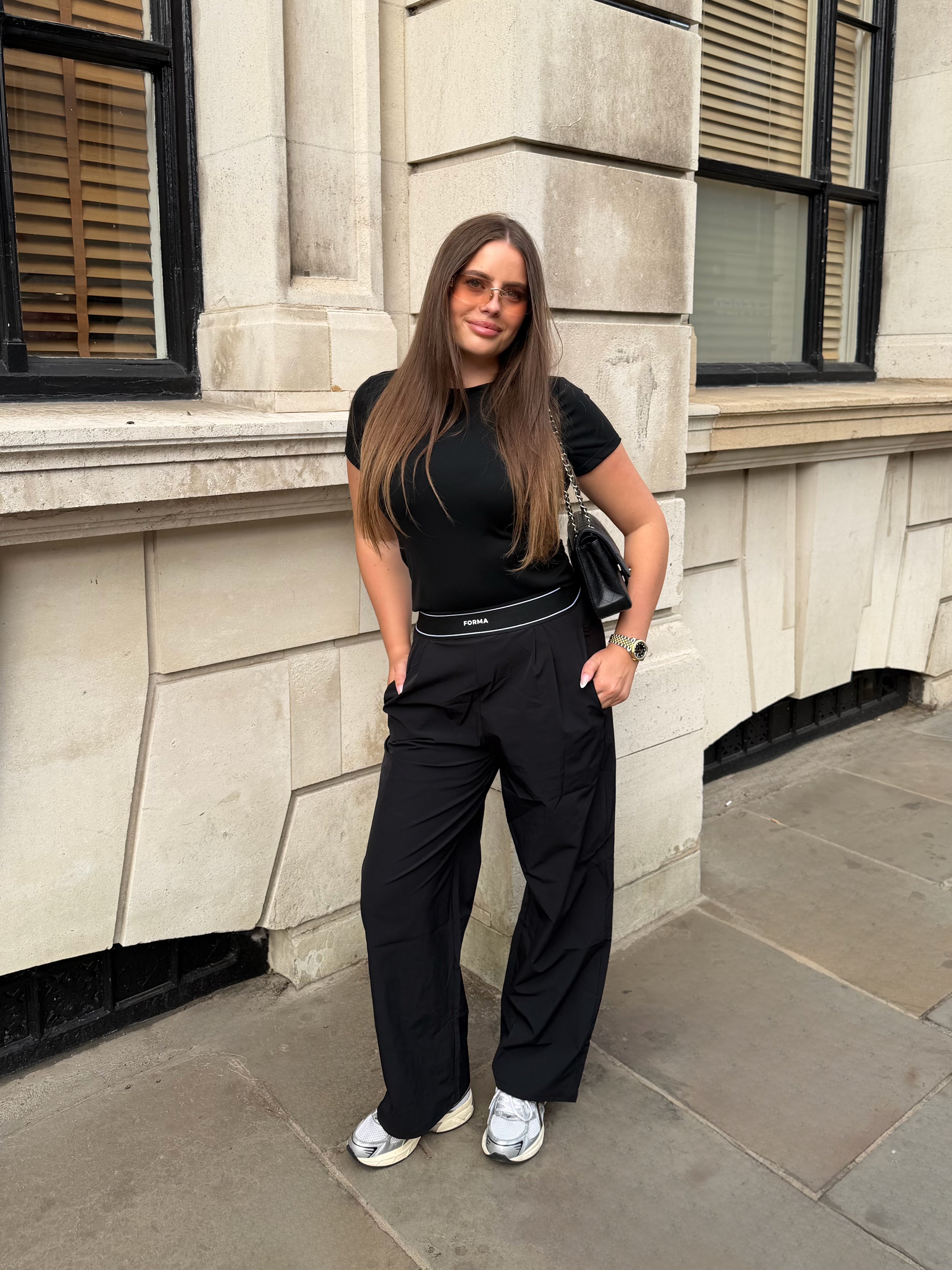 Forma Black Off Duty Trouser Set