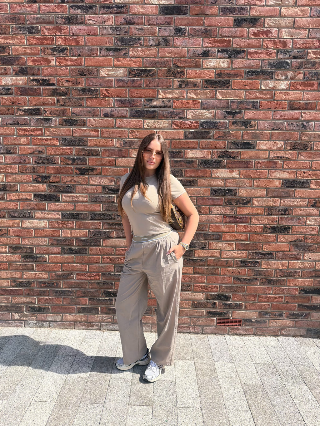 Forma Stone Off Duty Trouser Set