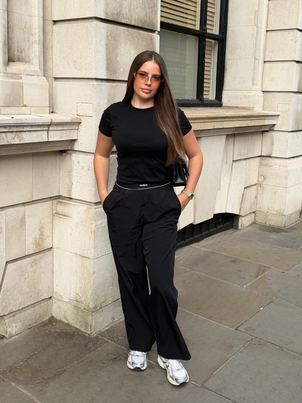 Forma Black Off Duty Trouser Set