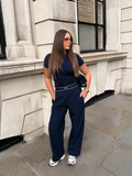 Forma Navy Off Duty Trouser Set