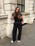 Forma Black Off Duty Trouser Set