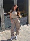 Forma Stone Off Duty Trouser Set