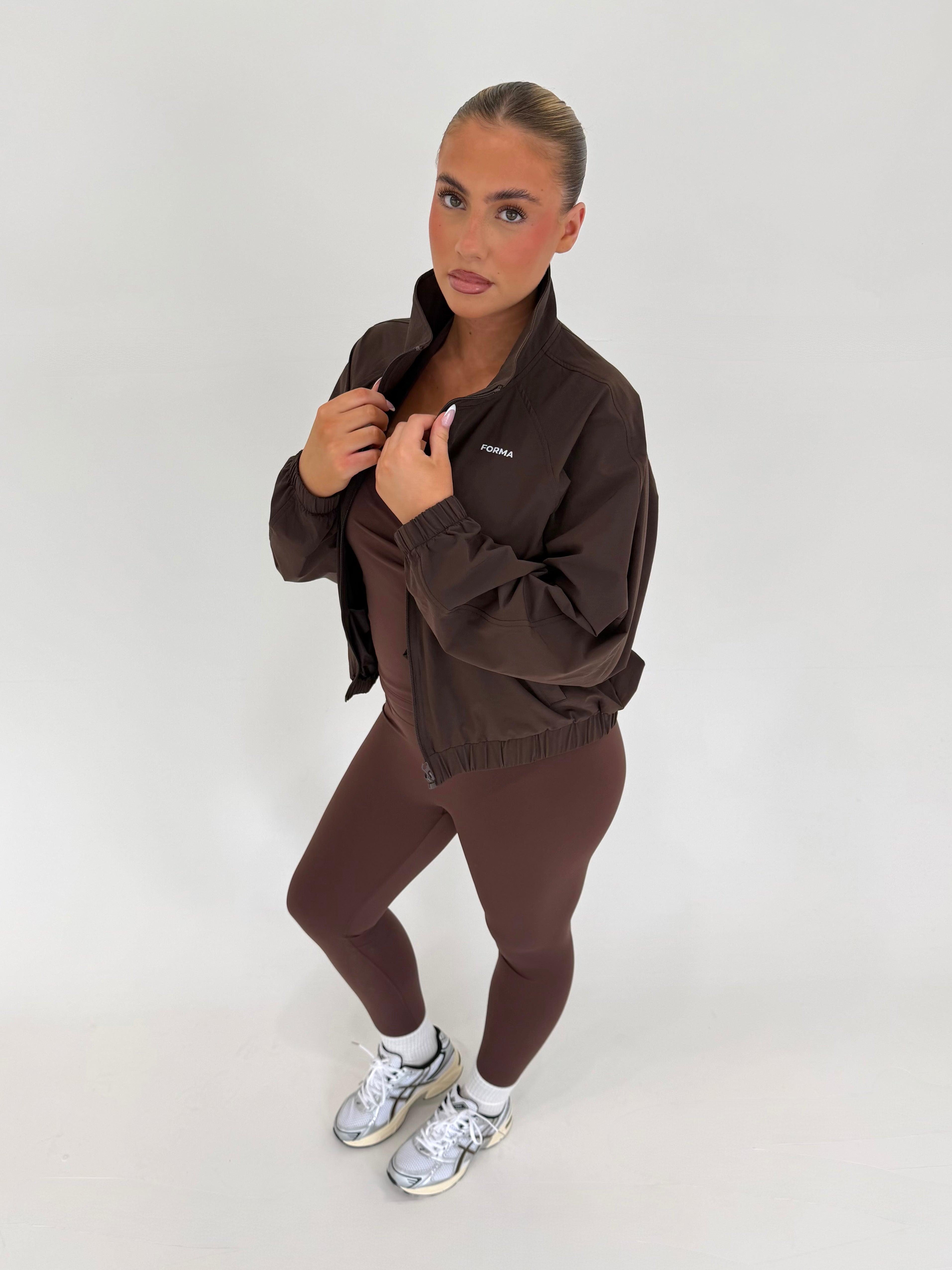 Forma Aero Mocha Lightweight Performance Windbreaker Jacket