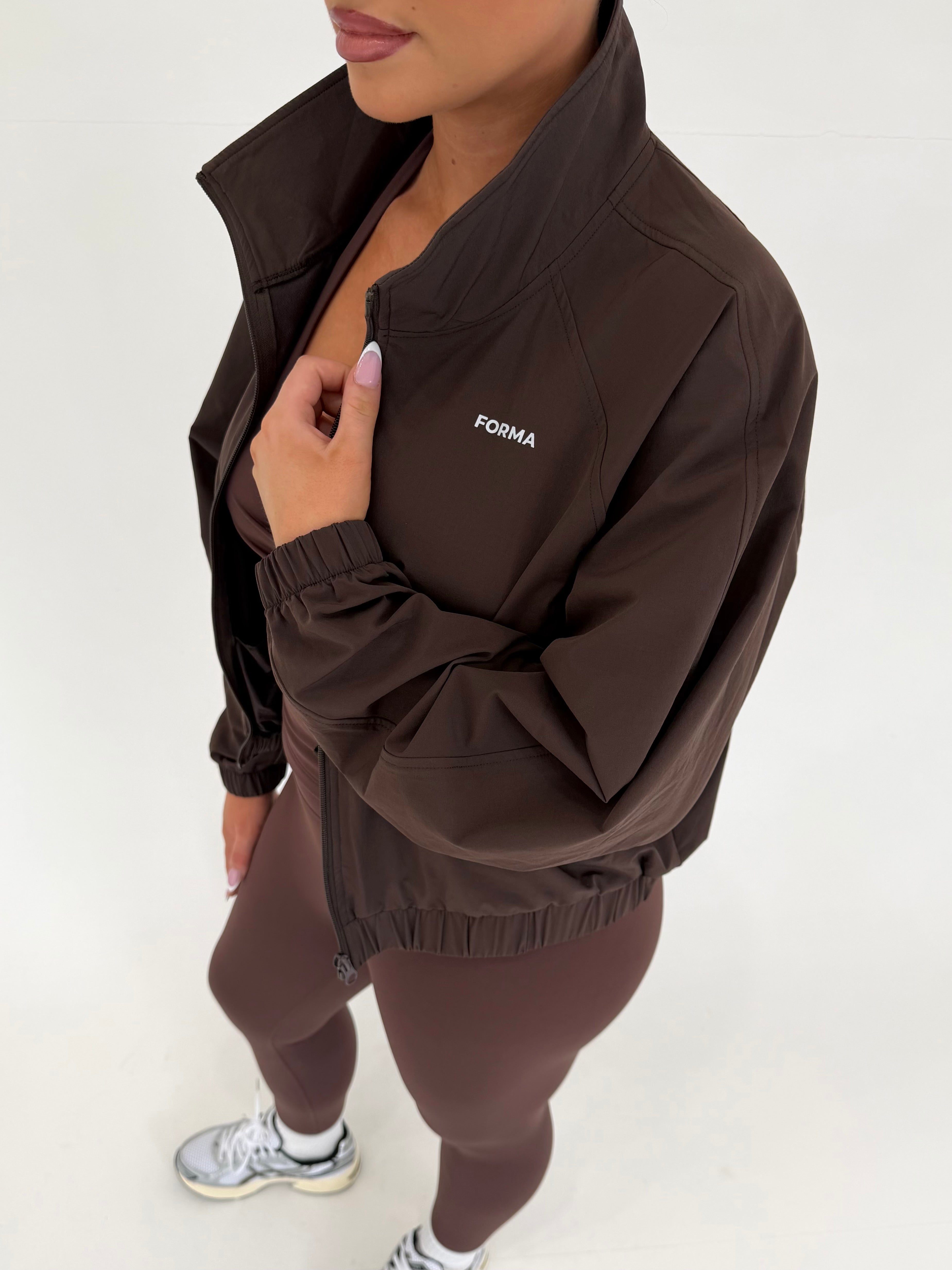 Forma Aero Mocha Lightweight Performance Windbreaker Jacket