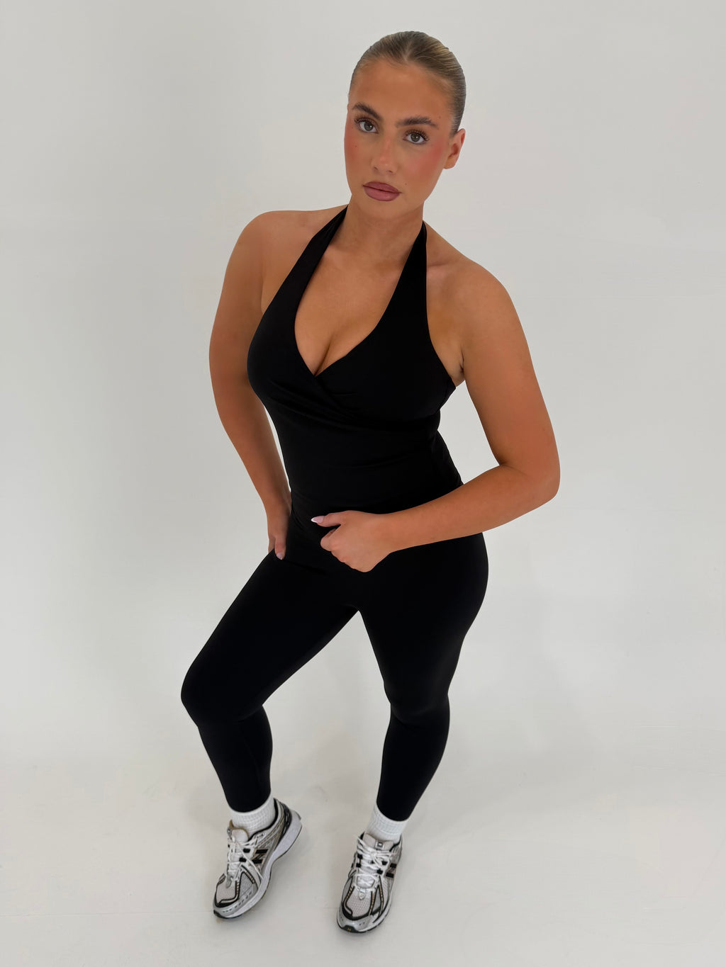 Forma Black SkinForm Sculpt V-Neck Activewear Set