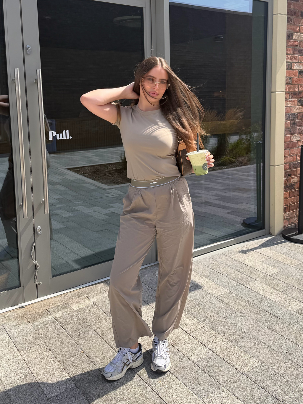 Forma Stone Off Duty Trouser Set