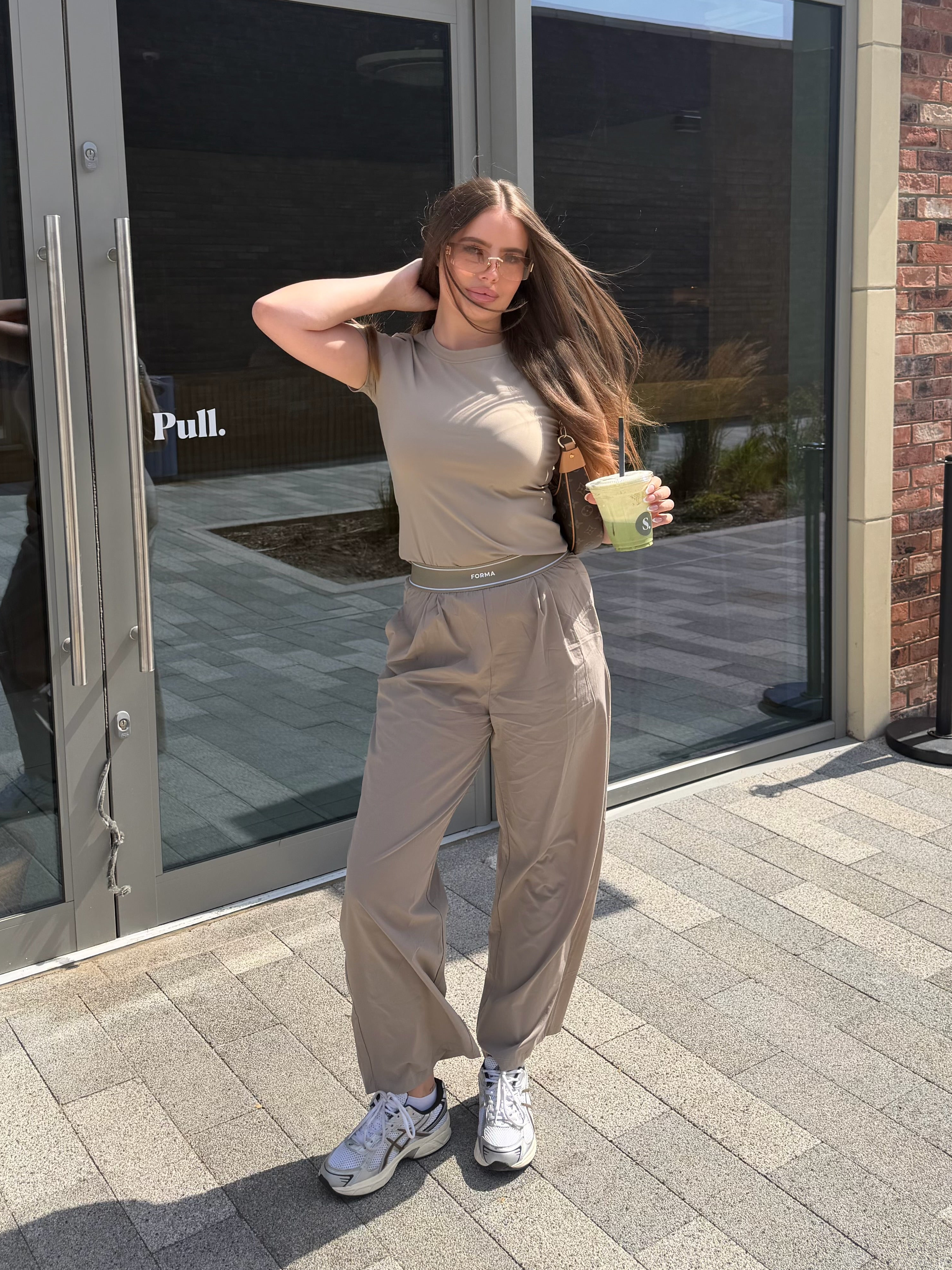 Forma Stone Off Duty Trouser Set