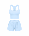 Forma Blue Off Duty Shorts Set