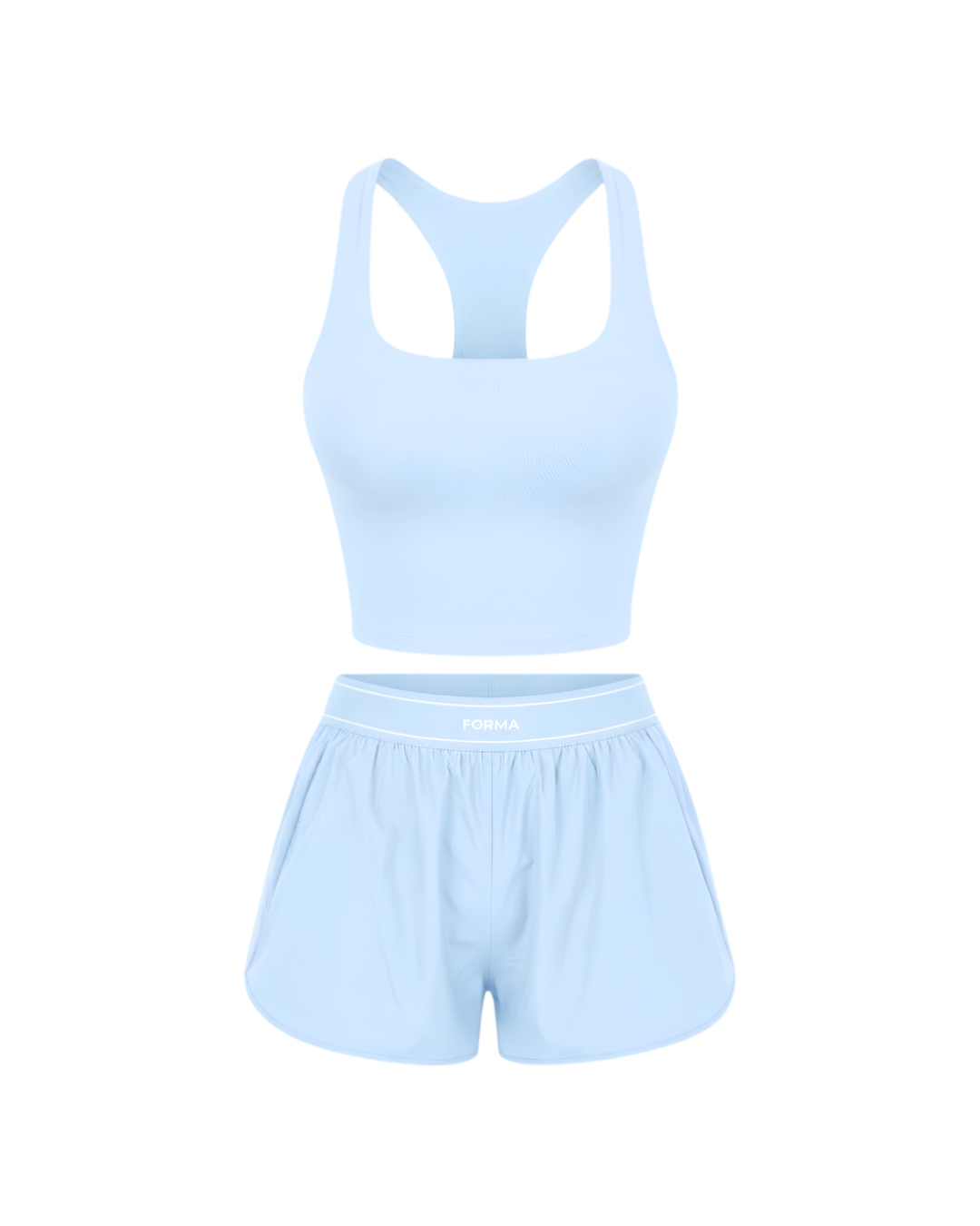 Forma Blue Off Duty Shorts Set